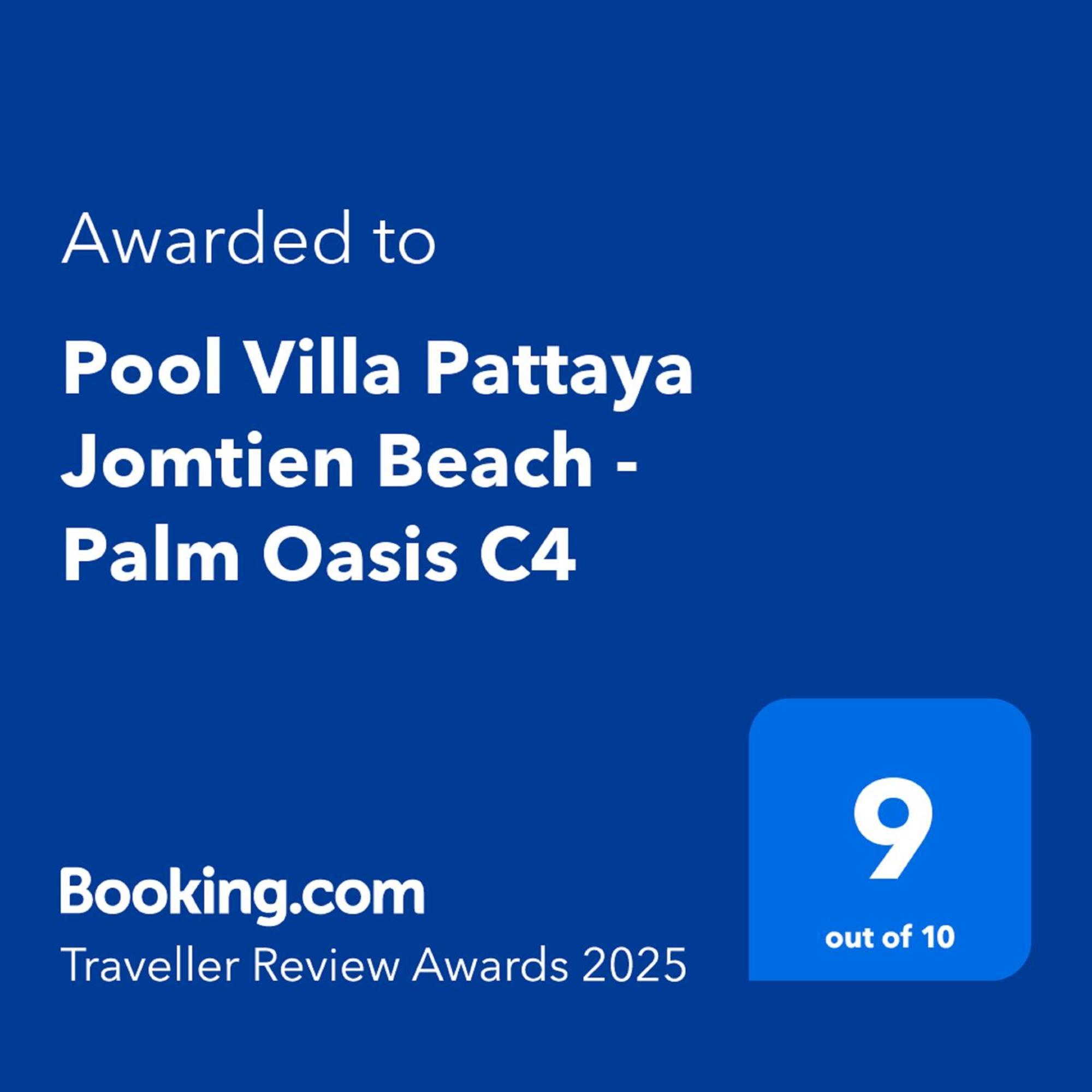 Pool Villa Pattaya Jomtien Beach - Palm Oasis C4 Exteriér fotografie